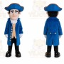 Adult Blue Soldier Mascot Costume