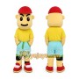 Adult Cartoon Boy Mascot Costume with Red Hat