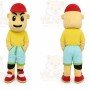 Adult Cartoon Boy Mascot Costume with Red Hat