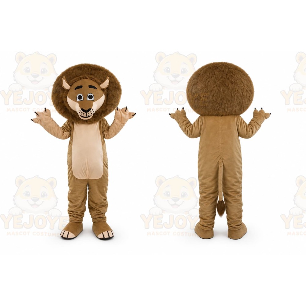 Adult Character Lion Maascot Costume