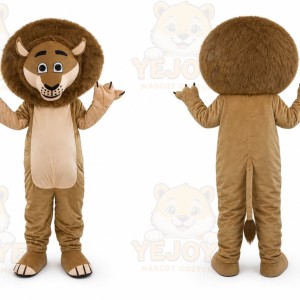 Adult Character Lion Maascot Costume