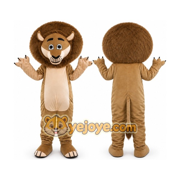 Adult Character Lion Maascot Costume