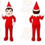 Adult Christmas Boy Elf Mascot Costume