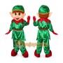 Adult Christmas Elf Mascot Costume