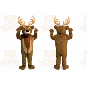 Adult Christmas Elk Deer Mascot Costume