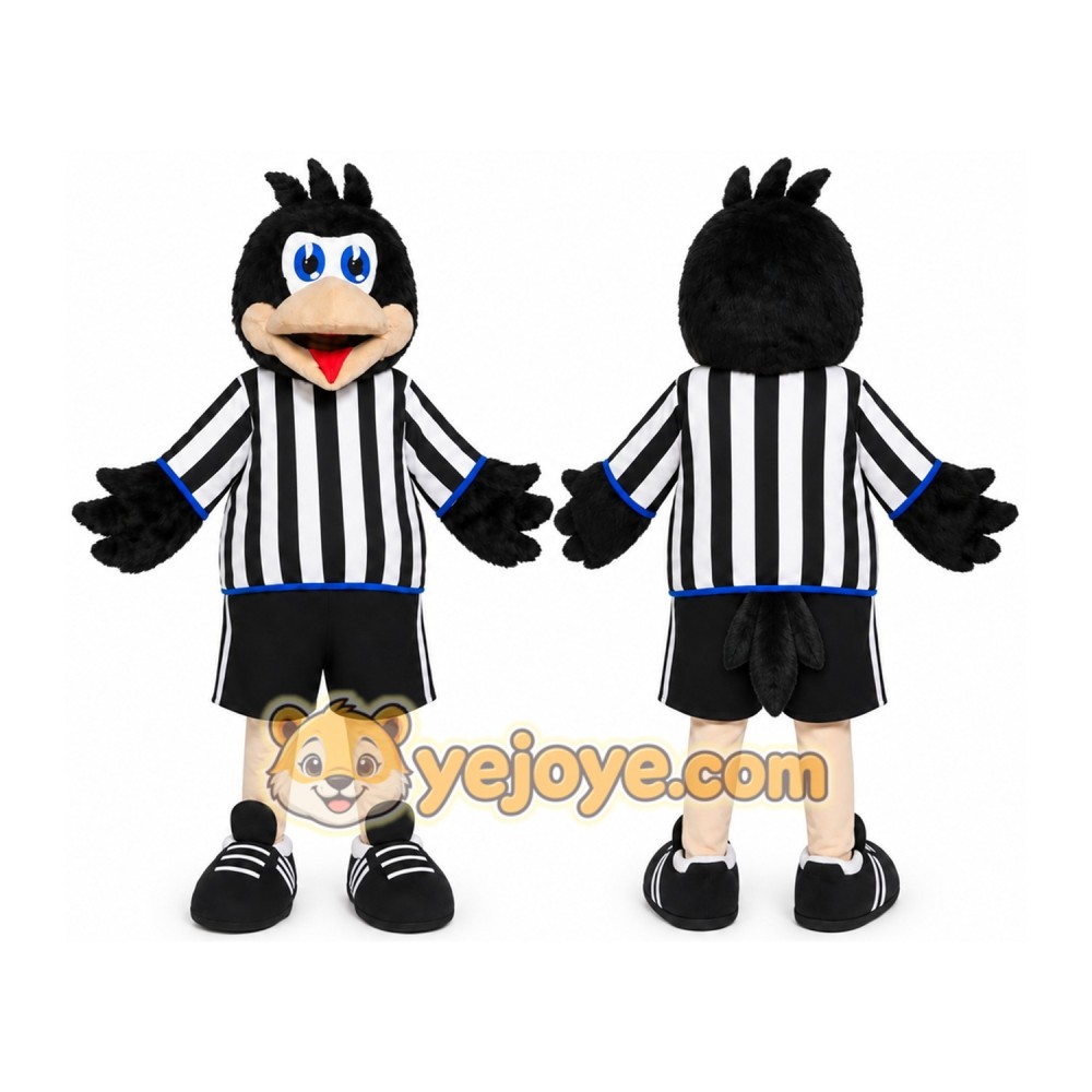 Adult Crow Black Bird Mascot Costume