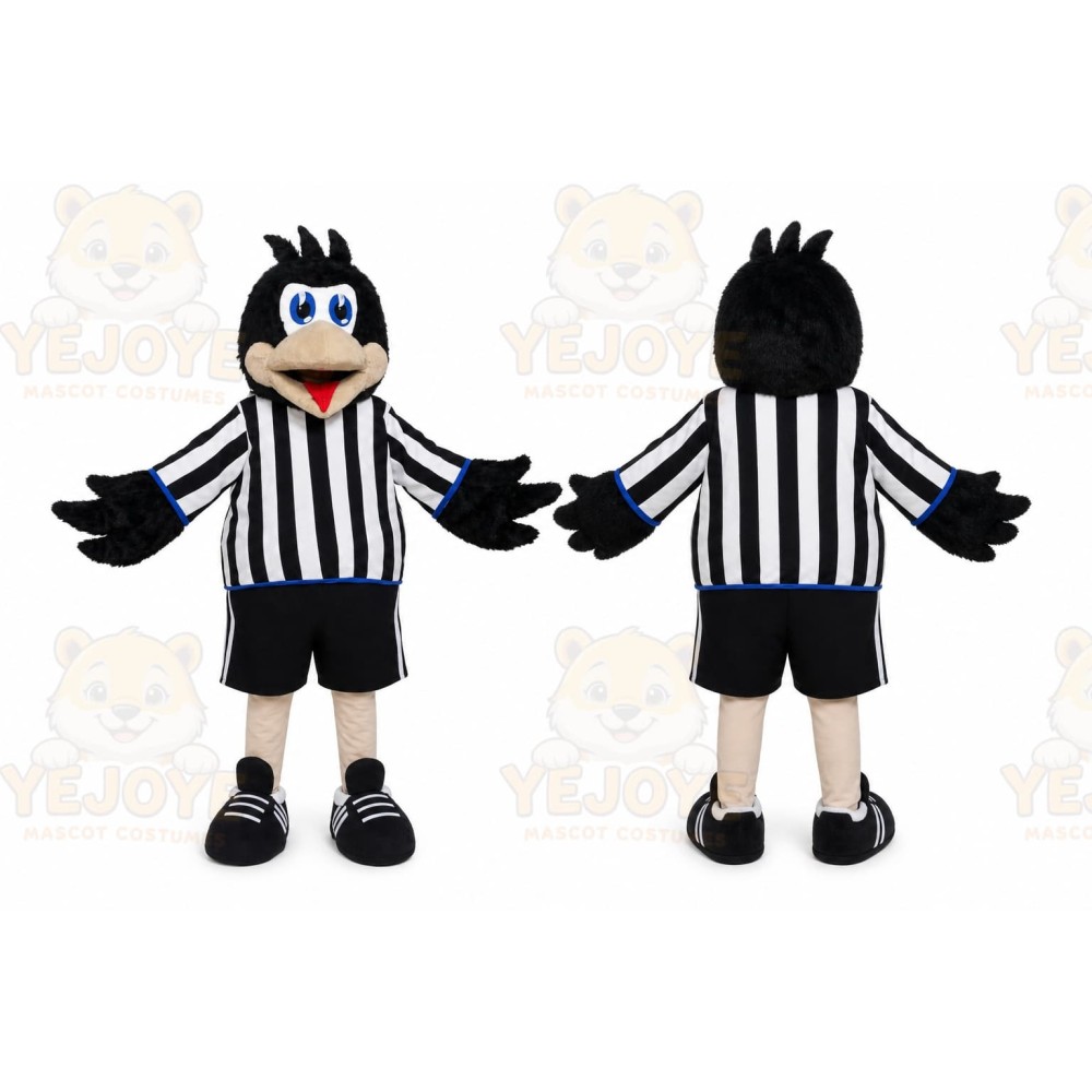 Adult Crow Black Bird Mascot Costume