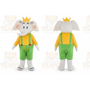 Adult Elephant Mascot Costume