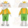 Adult Elephant Mascot Costume