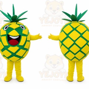Adult Fruit Pineapple Mascot Costume Fruit Carnival