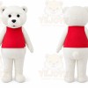 Adult Fur Teddy Bear Mascot Costume