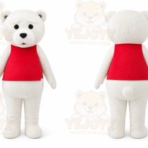 Adult Fur Teddy Bear Mascot Costume