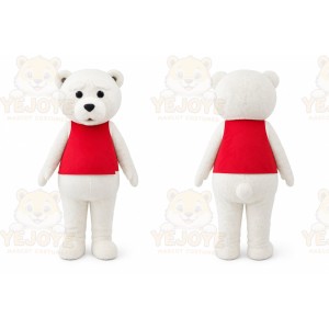 Adult Fur Teddy Bear Mascot Costume