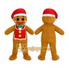adult gingerbread man mascot costume adult gingerbread man mascot costume