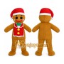 adult gingerbread man mascot costume