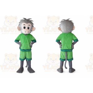Adult Green Suit Monkey Mascot Costume