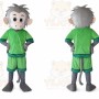 Adult Green Suit Monkey Mascot Costume