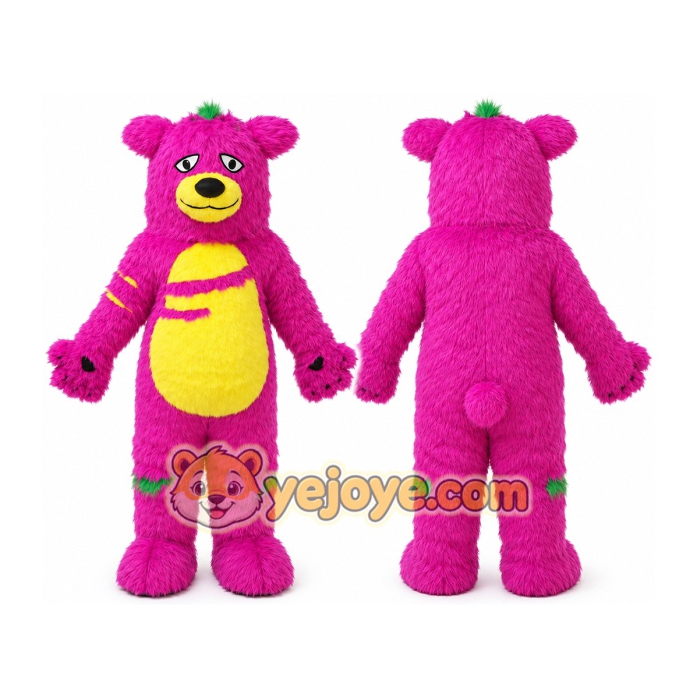 Adult Halloween Purple Monster Mascot Costume Adult Halloween Purple Monster Mascot Costume