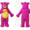 Adult Halloween Purple Monster Mascot Costume