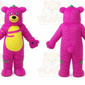 Adult Halloween Purple Monster Mascot Costume