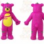 Adult Halloween Purple Monster Mascot Costume