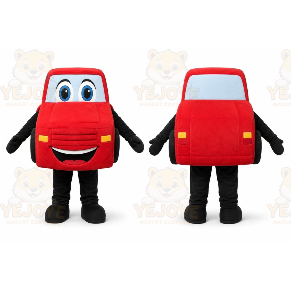 Adult Lighting McQueen Car Mascot Costume