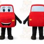 Adult Lighting McQueen Car Mascot Costume