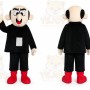 Adult Old Man Witch Mascot Costume