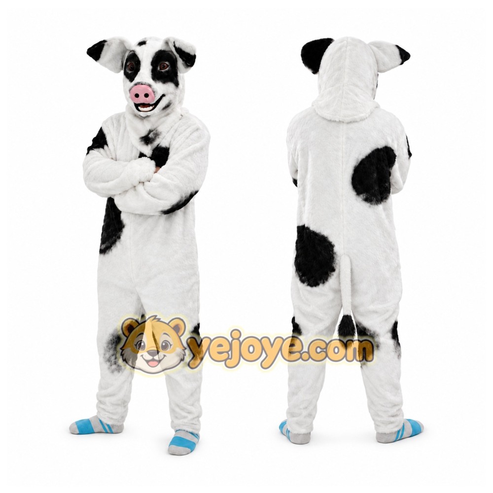 Adult Pig Mascot Costume Adult Pig Mascot Costume