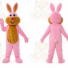 Adult Pink Bunny Rabbit Mascot Costume