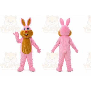 Adult Pink Bunny Rabbit Mascot Costume