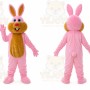 Adult Pink Bunny Rabbit Mascot Costume