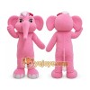 Adult Pink Elephant Mascot Costume Adult Pink Elephant Mascot Costume