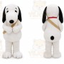 Adult Plush White Dog Mascot Costume
