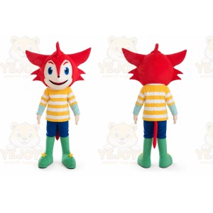 Adult Red Fox Mascot Costume
