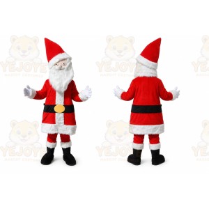Adult Santa Claus Cartoon Mascot Costume
