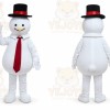 Adult Snowman Mascot Costume
