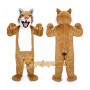 Orange Wildcat Mascot Costume