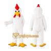 Adult White Chicken Mascot Costume Adult White Chicken Mascot Costume