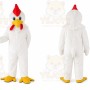 Adult White Chicken Mascot Costume