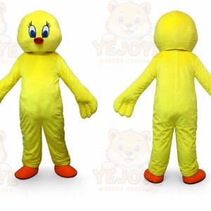 Adult Yellow Chicken Mascot Costume