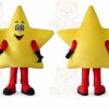 Adult Yellow Star Mascot Costume