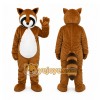 Adults Brown Raccoon Mascot Costume Adults Brown Raccoon Mascot Costume