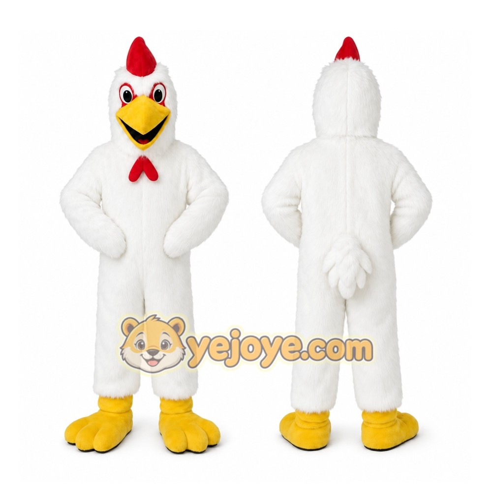 Adults Chicken Mascot Costume Adults Chicken Mascot Costume