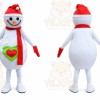 Adults Snow Man Mascot Costume