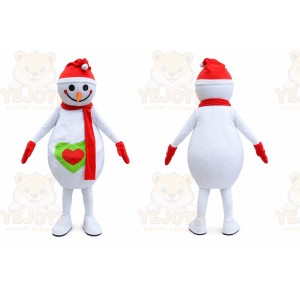 Adults Snow Man Mascot Costume