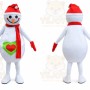 Adults Snow Man Mascot Costume