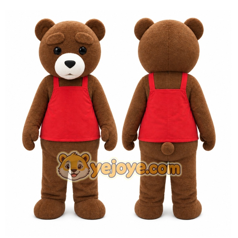 Advertising Teddy Bear Mascot Costume Advertising Teddy Bear Mascot Costume