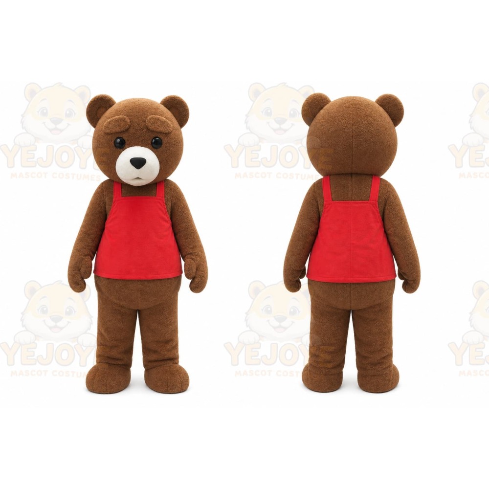 Advertising Teddy Bear Mascot Costume
