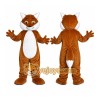 Fox Brown Husky Dog Mascot Costume Fox Brown Husky Dog Mascot Costume